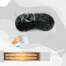 Combo Of 3 Set Black Color Silk Eye Mask Memory Foam Ear Plug 2Pcs image