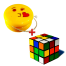 Combo Of YoYo And Rubik's Cube (yoyo_31_JR) image