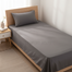 Comfort House Single Size Gray Colour Bed Sheet With Pillow Cover image