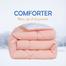Comfort House Solid Color Luxury Lightweight Comforter Super Single Size - Champagne Pink image