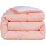 Comfort House Solid Color Luxury Lightweight Comforter King Size - Champagne Pink image