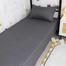 Comfort House Single Size Gray Colour Bed Sheet With Pillow Cover image