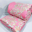 Comforter for Winter King Size Exclusive Comforter with Full Cotton Fabric 84*90 Inch European Cube Style Pink Glow image