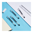 Comix Needle High Capacity Gel Black-ink - 12 PCS image