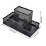 Compartment Metal Mesh Desk Organizer 4 Compartment image