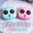 Contact Lens Case Or Travel Kit Box With Mirror Cute Lens Box Tweezers And Applicator image