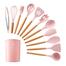 Cooking Spoon Set Pink image