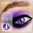 Halloween Cosplay Purple Color Contact Lenses image