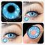 Halloween Cosplay Blue Color Contact Lenses image