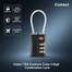 Coteci TSA Customs Code 3 Digit Combination Lock image