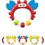 Crab Rattle Baby Toys 0 to 3 Months Tambourine Toddler Newborn Baby Grasp Training Puzzle -1pcs image