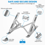 Creative Adjustable And Foldable Metal Laptop Stand image