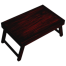 Creative Furniture 24X16 Inch Wooden Portable and Folding Table For Study And Laptop Use image