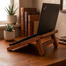 Creative Furniture Adjustable Wooden Laptop Stand image
