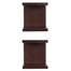 Creative Furniture Floating Wall Mounted Book Shelf (2 Pcs Combo) image