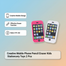 Creative Mobile Phone Pencil Eraser Kids Stationery Toys 2 Pcs image
