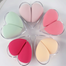 Creative New Heart Shape Powder Puff Makeup Tool - 1 box image