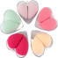 Creative New Heart Shape Powder Puff Makeup Tool - 1 box image