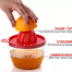 Crizar Plastic Manual Hand Press Juicer 500ml - 1pcs image