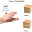 Cube Shaped Wooden Style Digital LED Clock image
