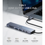 Cudy UH407 7-In-1 Type-C Hub - 4K HDMI, SD/TF Slots And High-Speed USB Ports image
