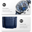 Curren 8365 Men's Wristwatch Leather Fashionable Casual Watch For Men image