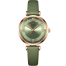Curren 9079 Pu Leather Watches Women'S Quartz Leather Wristwatch-Light Green image