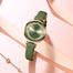 Curren 9079 Pu Leather Watches Women'S Quartz Leather Wristwatch-Light Green image