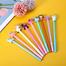 Cute Cartoon Gel Ink Pens Cartoon Unicorn Mermind Panda Fruits Pens 0.5 mm image