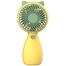 Cute Cartoon Mini USB Rechargeable Small Fan Any Color image