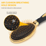 Cute Girl Luxury Hair Brush - Gold and Black image