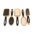 Cute Girl Luxury Hair Brush - Gold and Black image