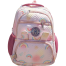 Cute Kids Rainbow Backpack with Bunny Patch – Pink, Multi-Color image