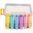 Cute Mini Highlighter Box 6Pcs image