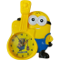 Cute Minion Cartoon Alarm Clock Saving Bank - Gift For Boys And Girls image