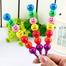 Cute Stacker Swap 7 Colors Smile Face Baby Colorful Painting Pencil image