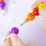 Cute funny carton smilly face 7 ball pencil for kids 4pcs image