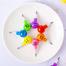 Cute funny carton smilly face 7 ball pencil for kids 4pcs image