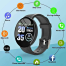 D18 Smart Watch Men Sports Bluetooth Band Messages Reminder Preview 1