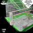 DDecorator Bird Cage - Duplex Large Blue Folding Bird Cage China Bird Cage Bird Accessories Cage For Bird Cages image