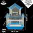 DDecorator Bird Cage - Duplex Medium Red Folding Bird Cage China Bird Cage Bird Accessories Cage For Bird Cages image