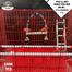 DDecorator Bird Cage - Rectangular Medium Blue Folding Bird Cage China Bird Cage Bird Accessories Cage For Bird Cages and Accessories (All Accessories Included) image
