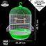 DDecorator Bird Cage - Round Medium Blue Folding Bird Cage China Bird Cage Bird Accessories Cage For Bird Cages and Accessories (All Accessories Included) image