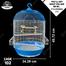 DDecorator Bird Cage - Round Medium Red Folding Bird Cage China Bird Cage Bird Accessories Cage For Bird Cages image