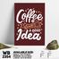 DDecorator Coffee Is Good - Motivational Wall Board And Wall Canvas image
