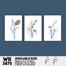 DDecorator Flower And Leaf ArtWork Wall Decor image