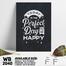 DDecorator Happy - Motivational Wall Board and Wall Canvas image