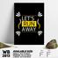 DDecorator Keep Going - Motivational Wall Board and Wall Canvas image
