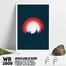 DDecorator Landscape Art Digital Illustration Wall Board and Wall Canvas image