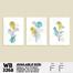 DDecorator Modern Flower ArtWork Wall Decor image
